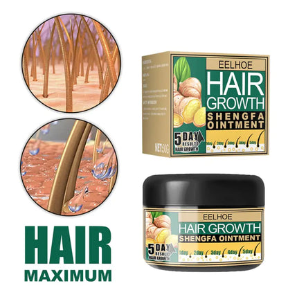 Hair Growth Cream Ointment Moisturizing Scalp Massage Hair