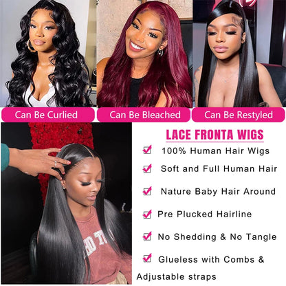 Wear And Go Brazilian Straight Human Hair Wig On Sale Glueless Preplucked 6x4 HD Lace Closure Wig Human Hair Ready To Go