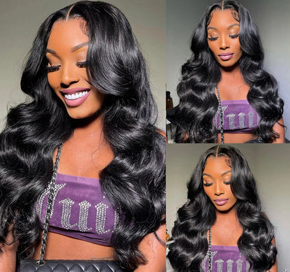 Highlight Glueless Wig Human Hair Body Wave Wigs Colored Hd Lace Front Wig 6X4 7x4 Glueless Wig Human Hair Ready To Wear And Go