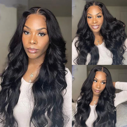 Highlight Glueless Wig Human Hair Body Wave Wigs Colored Hd Lace Front Wig 6X4 7x4 Glueless Wig Human Hair Ready To Wear And Go