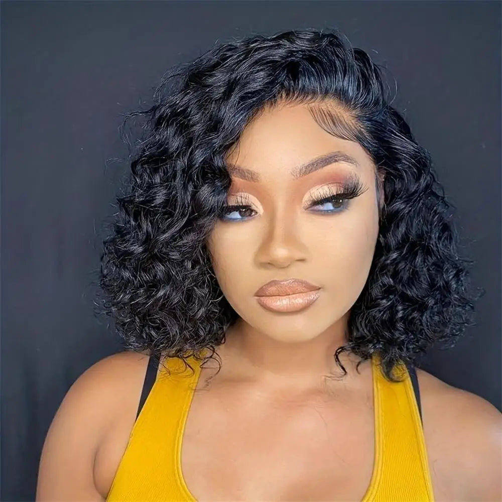 Wear and Go Glueless Bob Wig Human Hair for Beginners Glueless Bob Wigs Human Hair Pre Plucked Pre Cut Ready to Wear Bob Wig