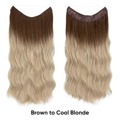 Synthetic Wave Hair Extensions