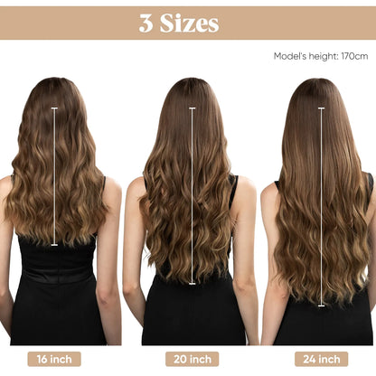 Synthetic Wave Hair Extensions